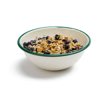 Granola w/ Blueberries, Almonds & Milk